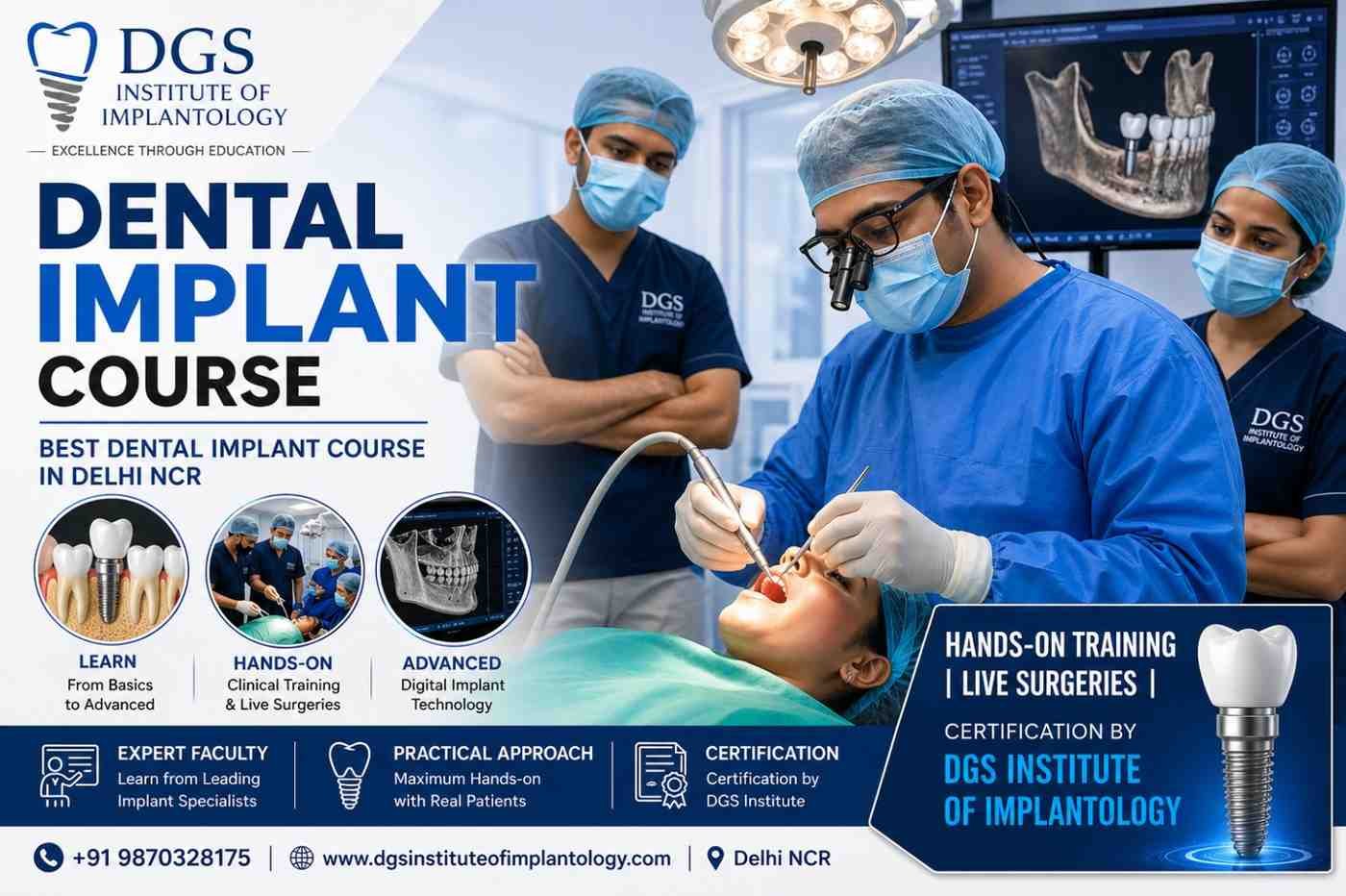 Best Dental Implant Course in Delhi NCR